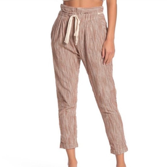 Free People Light at Sunrise Crop Pants - Size 4 - Picture 3 of 10